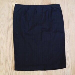 GUCCI Black Womens Pleated Businesscore Polished Work Pencil Mini Skirt Size 42